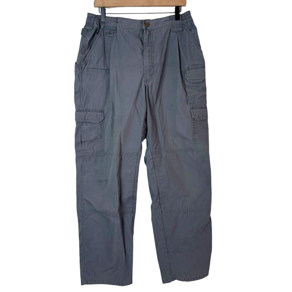 5.11 TACTICAL Ripstop Cargo Pants Tactile Pro Mens 36x32 Utility Grey 74273